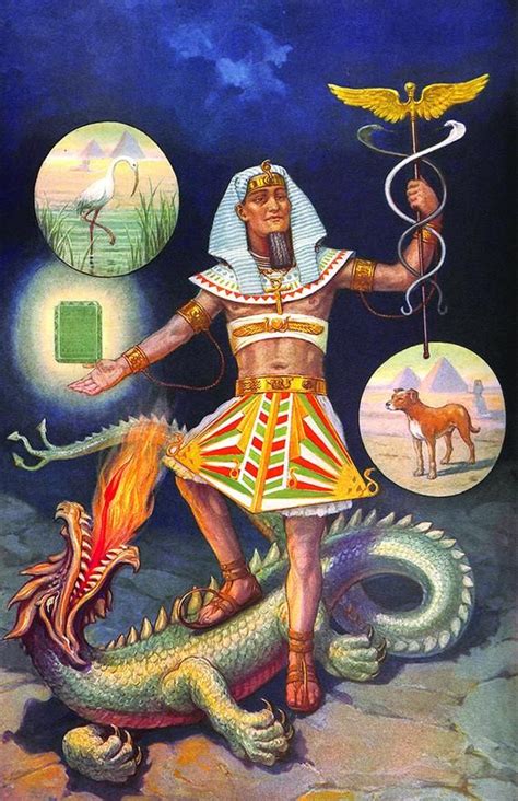 hermes egyptian god|how did thoth die.